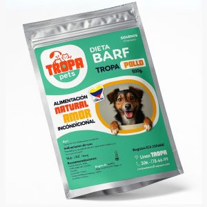 Tropa Pollo 500g - Perros - Dieta Barf