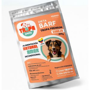 Tropa Premium Conejo 400g - Perros - Dieta Barf